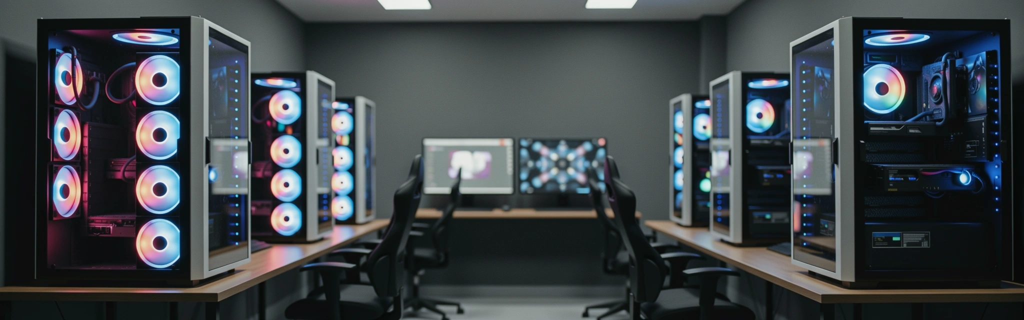 Vibrant studio atmosphere