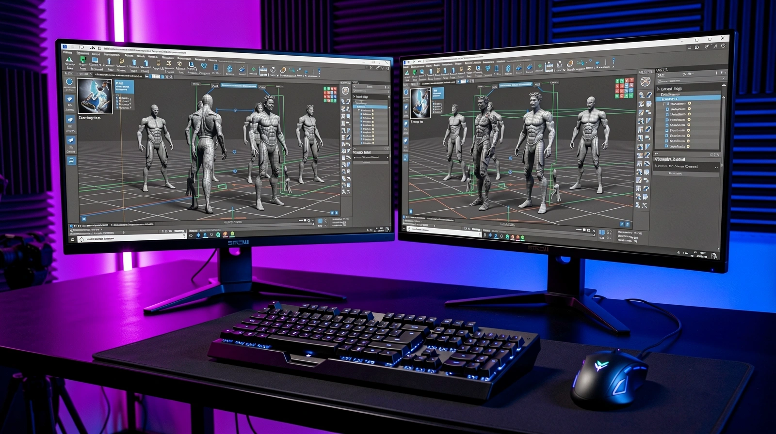 NesacoJX Studio workspace environment